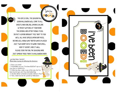 The Ultimate Guide to 'You've Been Booed' Printables: Spreading Joy One Stealthy Drop at a Time!