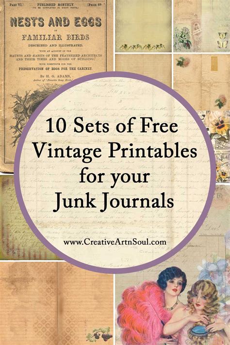 Unlock Your Creativity: Discover the Magic of Free Junk Journal Printables!