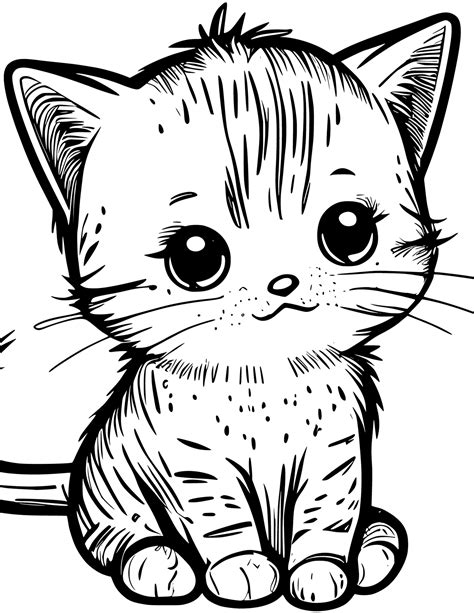 Cuddly Creations: Your Ultimate Guide to Free Kitten Coloring Pictures Printable!