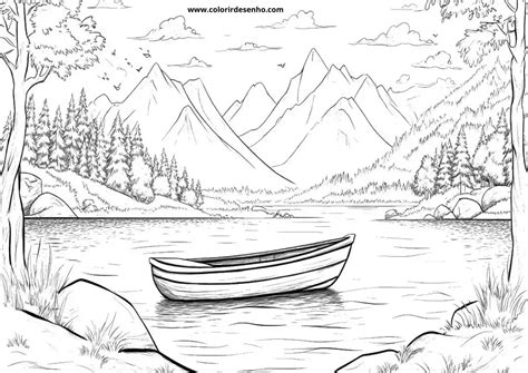 Unlock Your Inner Artist: The Ultimate Guide to Landscape Coloring Pages Printable
