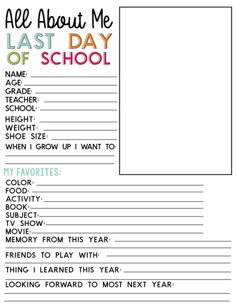 Your Go-To Guide for the Perfect Last Day of School Printable (and How to Use Them!)