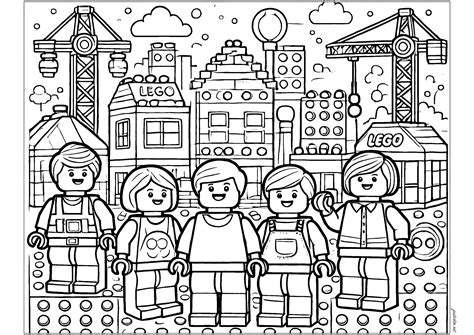 Unlock Creativity: Your Ultimate Guide to Free Printable LEGO Coloring Sheets!
