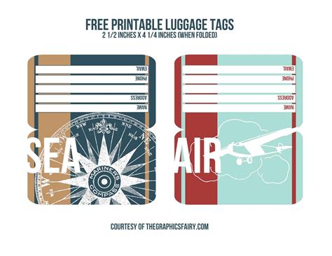 Your Ultimate Guide to Printable Luggage Tags: Never Lose Your Bag Again!