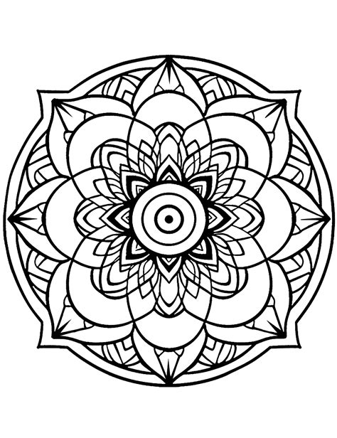 Find Your Calm: The Ultimate Guide to Easy, Printable Mandala Coloring Pages