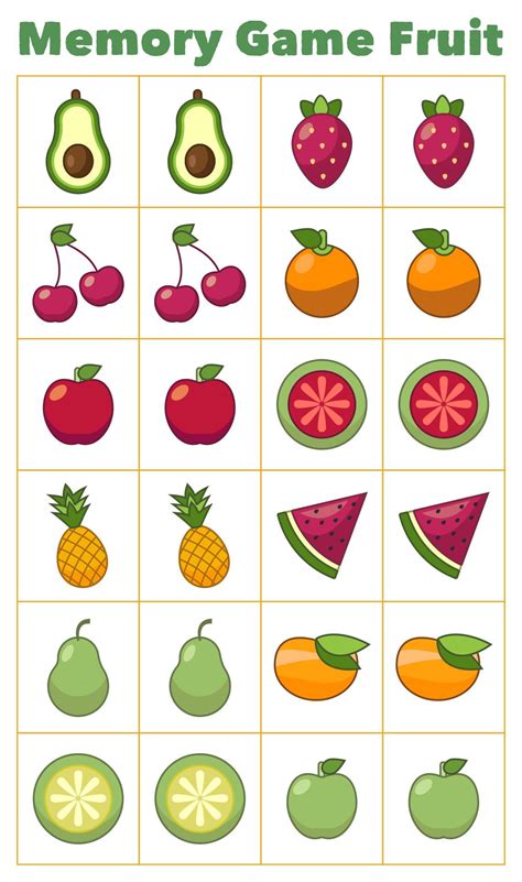 The Ultimate Guide to Memory Game Printables: Unleash Fun, Learning, and Cognitive Power in 2024!