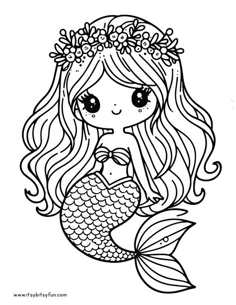 Dive into Creativity: Discover Your Free Printable Mermaid Coloring Pages!