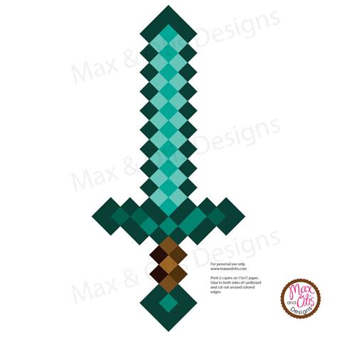 Crafting Your Pixelated Dream: The Ultimate Guide to Minecraft Sword Printables