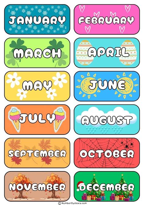 Your Ultimate Guide to Month of the Year Printables: Unlock Organization, Creativity, and Joy!