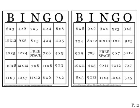 Unlock Math Fun: Your Go-To Guide for Free Printable Multiplication Bingo!