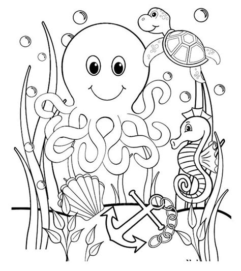 Dive Deep into Creativity: The Ultimate Guide to Ocean Coloring Pages Printable for Every Age & Artist
