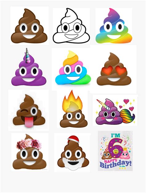 The Ultimate Guide to Poop Emoji Printables: Unleash the Unforgettable Fun in 2024!