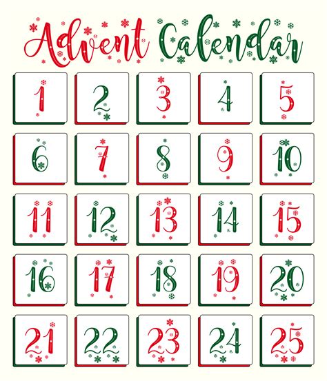 Unlock the Magic: Your Ultimate Guide to Crafting the Perfect Printable Advent Calendar