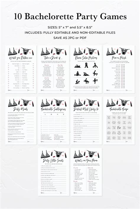The Ultimate Guide to Unforgettable Printable Bachelorette Games: Your Stress-Free Party Plan!