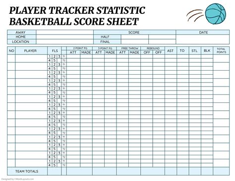 Master Your Game: The Ultimate Guide to Finding the Perfect Printable Basketball Stat Sheet
