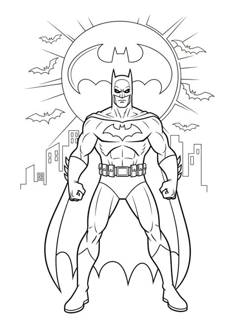 Unleash Your Inner Hero: The Ultimate Guide to Printable Batman Coloring Pages for All Ages!