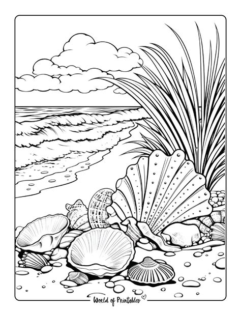 Dive into Tranquility: Your Ultimate Guide to Printable Beach Coloring Sheets!