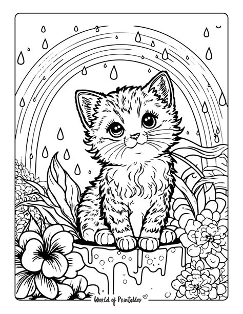 Purr-fectly Relaxing: Your Ultimate Guide to Printable Cat Coloring Pages