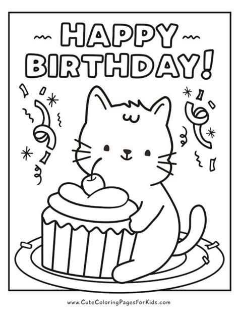 Unleash the Fun: Your Ultimate Guide to Printable Coloring Pages for Birthdays!