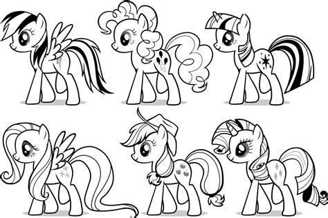 Unleash the Magic: Your Ultimate Guide to Printable My Little Pony Coloring Pages!