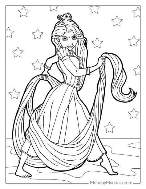Unleash the Magic: The Ultimate Guide to Printable Rapunzel Coloring Pages for Endless Fun!
