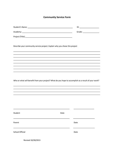 Your Compassionate Guide to Printable Community Service Forms for Court: Navigating the Process with Confidence
