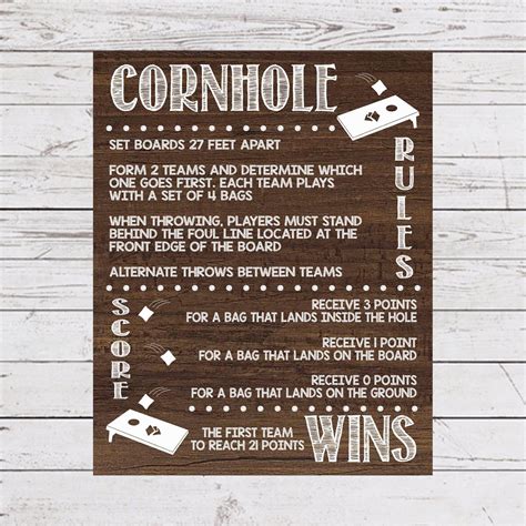 The Ultimate Guide to Printable Cornhole Rules: Settle Every Backyard Brawl (and Win!)