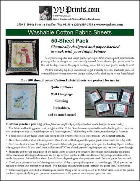 Unleash Your Inner Designer: Everything You Need to Know About Printable Cotton Fabric