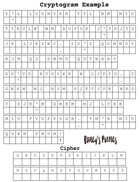 Unlock the Fun: Your Go-To Guide for Free Printable Cryptograms!