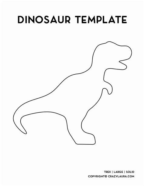 Unleash Prehistoric Fun: Your Ultimate Guide to Every Printable Dinosaur Template Imaginable!