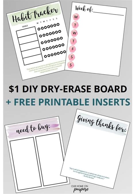 Unleash Your Creativity: The Ultimate Guide to Printable Dry Erase Magic