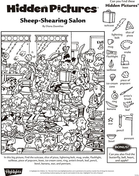 Unlock Hours of Fun: Your Go-To Guide for Printable Find the Hidden Objects Puzzles