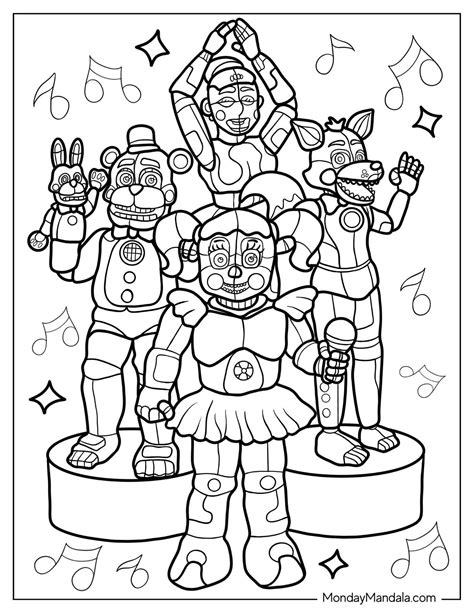 Unleash Your Inner Artist: The Ultimate Guide to Printable FNAF Coloring Pages