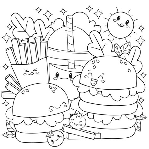 Unleash Creativity: The Ultimate Guide to Printable Food Coloring Pages