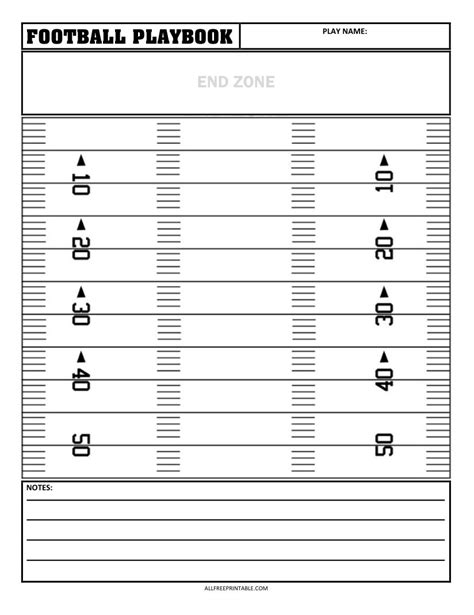 Unlock Your Team's Potential: The Ultimate Guide to Your Printable Football Playbook