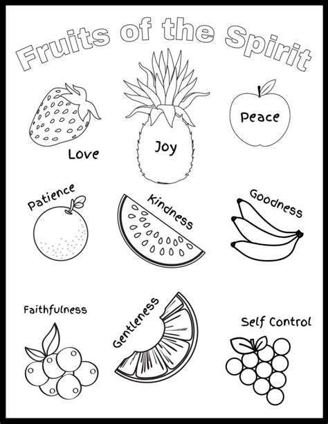 Cultivating Your Inner Garden: The Most Beautiful Printable Fruits of the Holy Spirit for Every Season