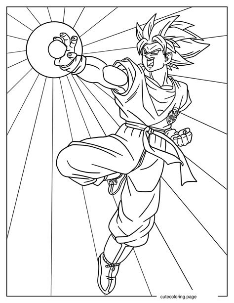 Power Up Your Crayons! The Ultimate Guide to Free Printable Goku Coloring Pages