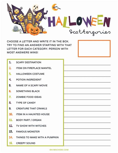 Spooktacularly Simple: Your Ultimate Guide to Printable Halloween Activities for Endless Fun!