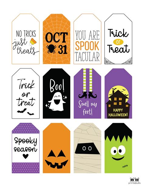 Transform Your Treats: The Ultimate Guide to Spook-tacular Printable Halloween Tags