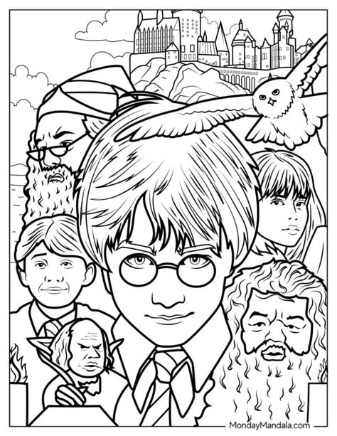 Unleash Your Inner Wizard: The Ultimate Guide to Magical Printable Harry Potter Colouring Pages for All Ages!