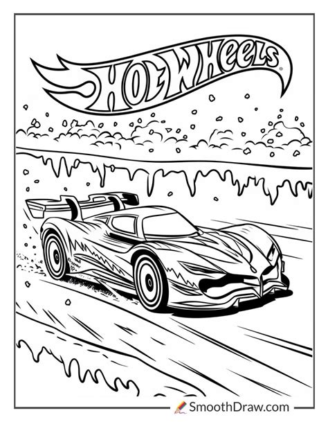 Rev Up Their Creativity: The Ultimate Guide to Printable Hot Wheels Coloring Pages!