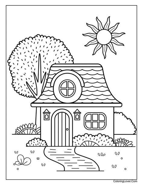 Unlock Creativity & Calm: Your Ultimate Guide to the Perfect Printable House Coloring Sheet
