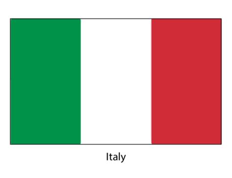 Printable Italian Flag