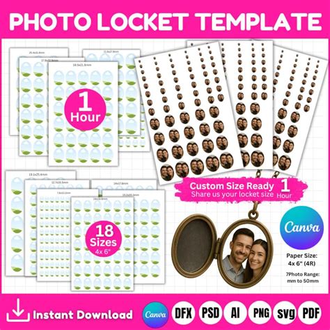 Unlock Your Memories: The Ultimate Guide to Perfect Printable Locket Photos