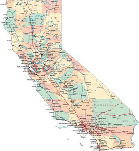 Unlock Your California Adventure: The Essential Guide to Finding the Perfect Printable Map of California