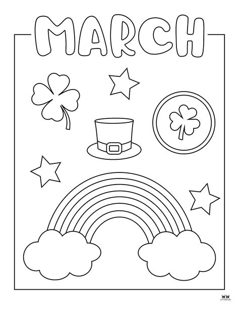 The Ultimate Guide to Printable March Coloring Pages: Unleash Your Inner Artist This Spring!