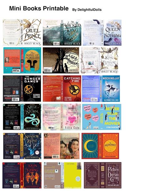 The Tiny Tome Revolution: Unlocking the Magic of Printable Miniature Books