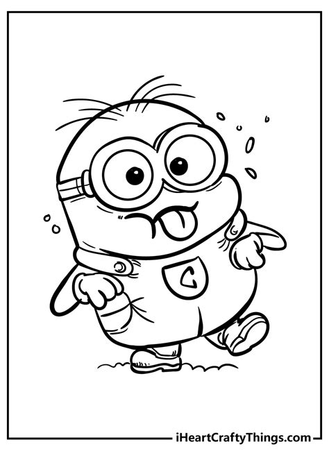 Unleash the Banana-Sized Fun: Your Ultimate Guide to Printable Minion Coloring Sheets