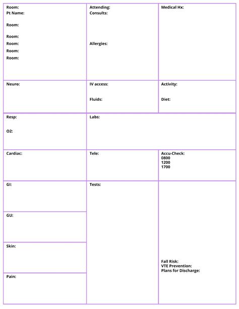 Your Compass in the Chaos: The Ultimate Guide to Printable Nursing Report Sheets