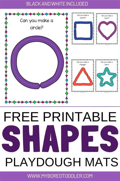 Unleash Creativity & Fine Motor Fun with the Best Printable Playdough Mats