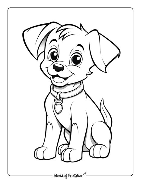 Paws-itively Perfect: Your Ultimate Guide to Printable Puppy Coloring Sheets for Endless Joy!